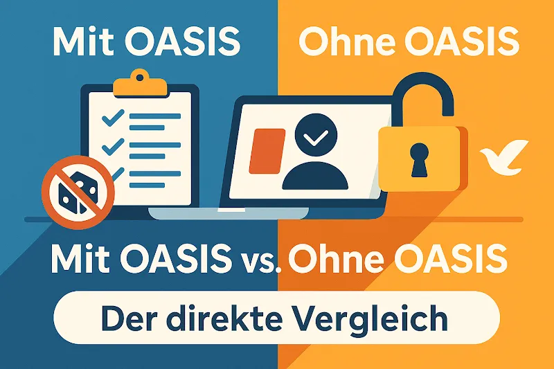 Casinos ohne OASIS vs. Casinos mit Sperrdatei
