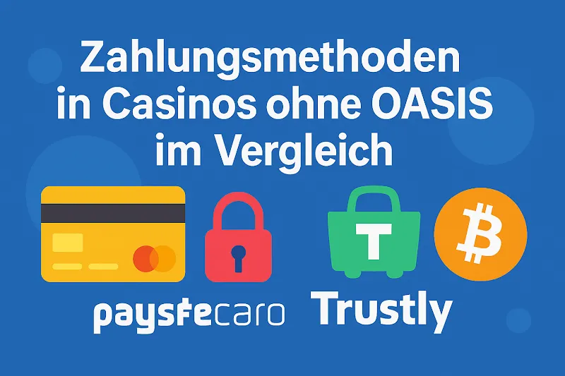Bezahlmethoden im Vergleich: So zahlen Sie in Casinos ohne OASIS