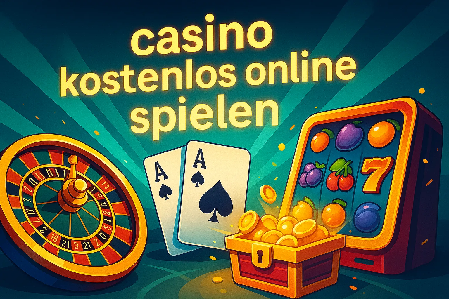 Arten von Casinospielen zum kostenlosen Spielen