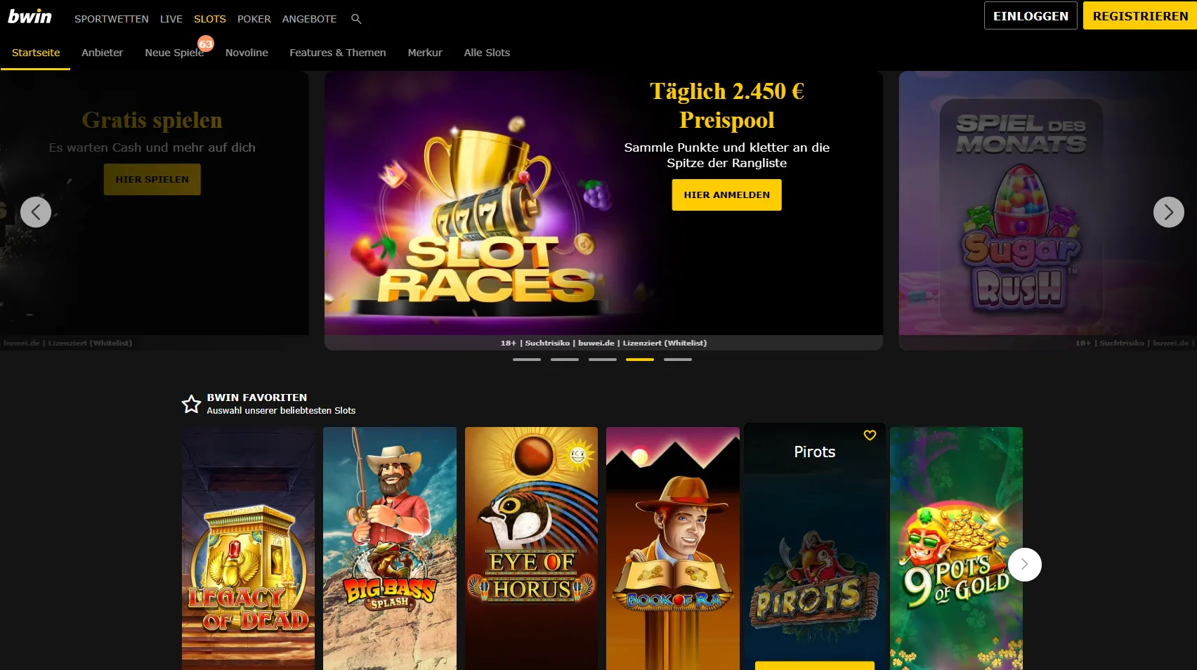 Bwin slots