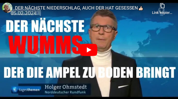 Der nächste Niederschlag, auch der hat gesessen